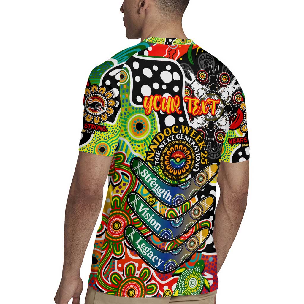 Personalised Panthers NRL Celebrating 50 Years of Naidoc Rugby Jersey NAIDOC Week 2025 Aboriginal