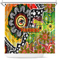 Panthers NRL Celebrating 50 Years of Naidoc Shower Curtain NAIDOC Week 2025 Aboriginal