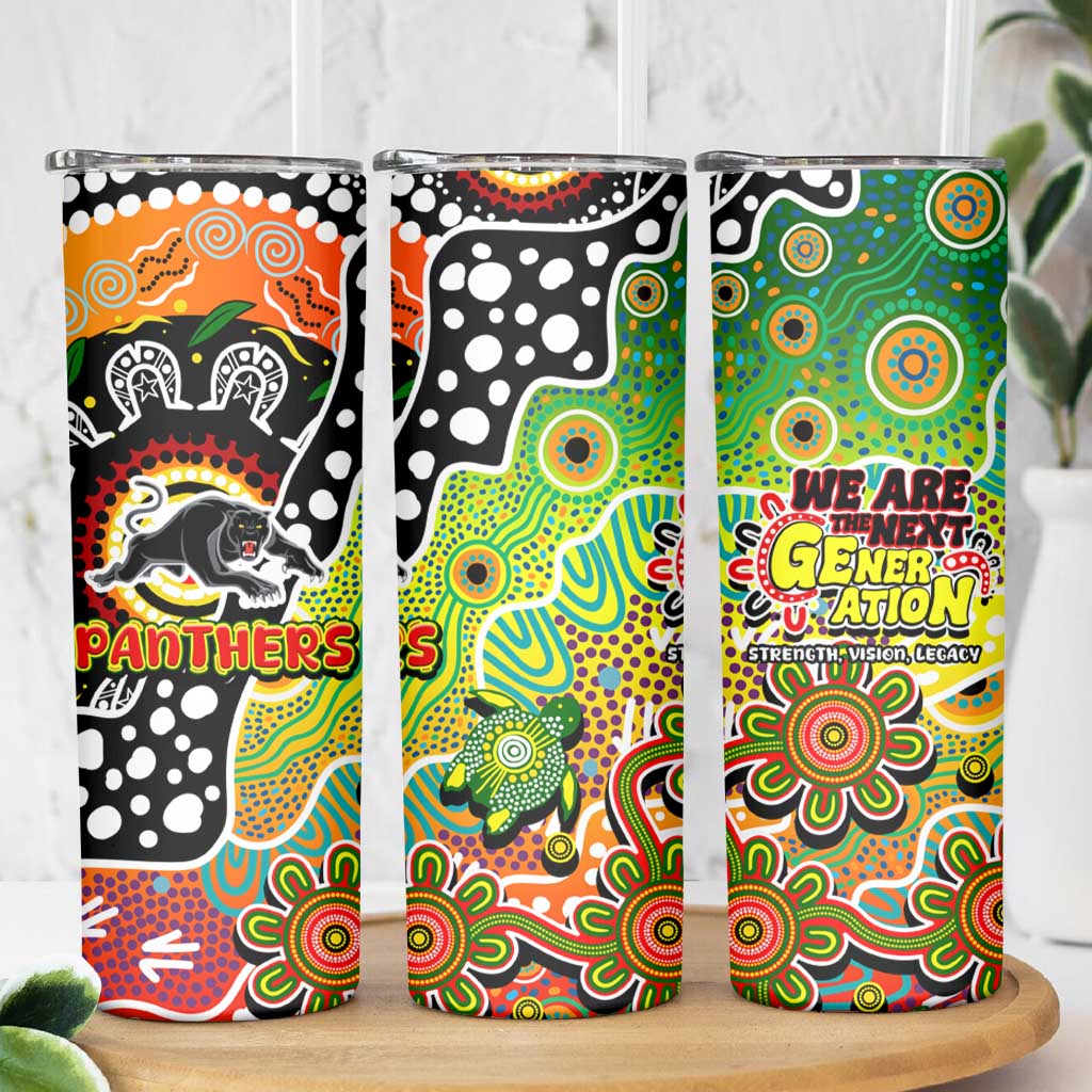 Panthers NRL Celebrating 50 Years of Naidoc Skinny Tumbler NAIDOC Week 2025 Aboriginal