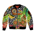 Personalised Panthers NRL Celebrating 50 Years of Naidoc Sleeve Zip Bomber Jacket NAIDOC Week 2025 Aboriginal