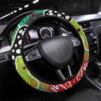 Panthers NRL Celebrating 50 Years of Naidoc Steering Wheel Cover NAIDOC Week 2025 Aboriginal