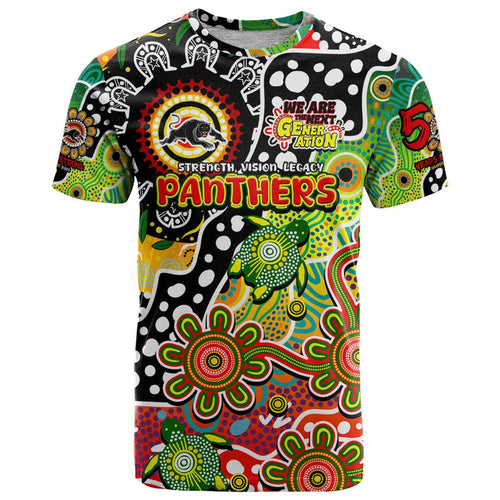 Personalised Panthers NRL Celebrating 50 Years of Naidoc T Shirt NAIDOC Week 2025 Aboriginal