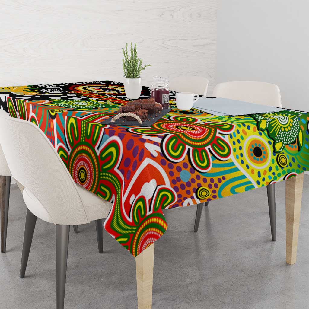 Panthers NRL Celebrating 50 Years of Naidoc Tablecloth NAIDOC Week 2025 Aboriginal