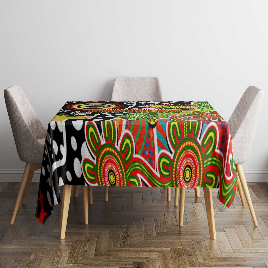 Panthers NRL Celebrating 50 Years of Naidoc Tablecloth NAIDOC Week 2025 Aboriginal