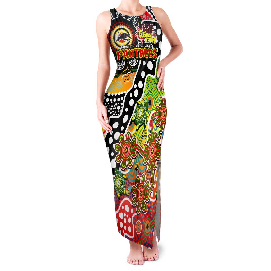 Personalised Panthers NRL Celebrating 50 Years of Naidoc Tank Maxi Dress NAIDOC Week 2025 Aboriginal