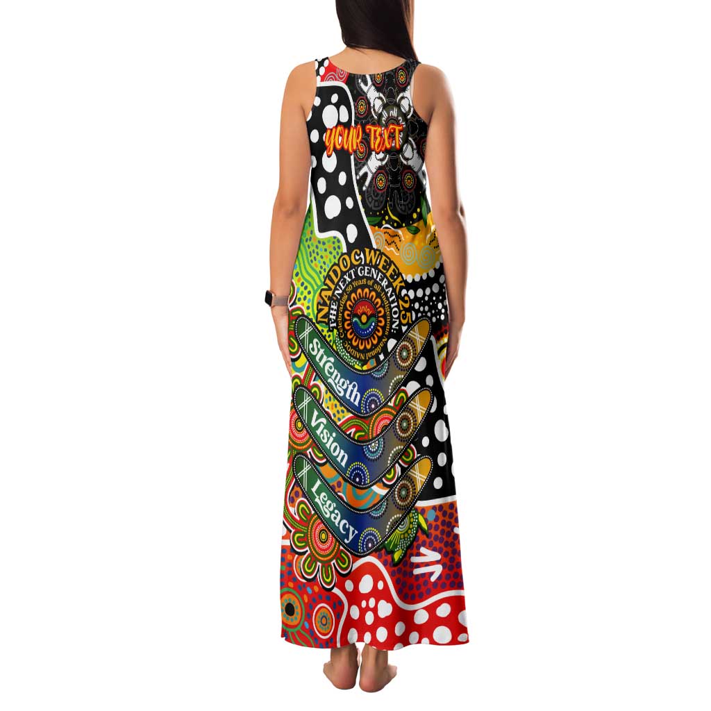 Personalised Panthers NRL Celebrating 50 Years of Naidoc Tank Maxi Dress NAIDOC Week 2025 Aboriginal