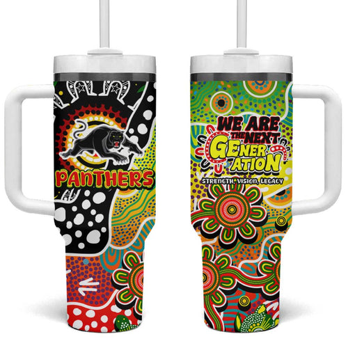 Panthers NRL Celebrating 50 Years of Naidoc Tumbler With Handle NAIDOC Week 2025 Aboriginal