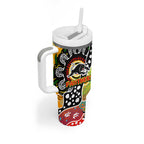 Panthers NRL Celebrating 50 Years of Naidoc Tumbler With Handle NAIDOC Week 2025 Aboriginal