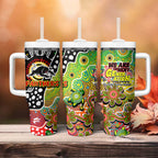 Panthers NRL Celebrating 50 Years of Naidoc Tumbler With Handle NAIDOC Week 2025 Aboriginal