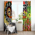 Panthers NRL Celebrating 50 Years of Naidoc Window Curtain NAIDOC Week 2025 Aboriginal