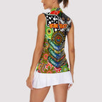 Personalised Panthers NRL Celebrating 50 Years of Naidoc Women Sleeveless Polo Shirt NAIDOC Week 2025 Aboriginal