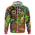 Personalised Panthers NRL Celebrating 50 Years of Naidoc Zip Hoodie NAIDOC Week 2025 Aboriginal