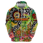 Personalised Panthers NRL Celebrating 50 Years of Naidoc Zip Hoodie NAIDOC Week 2025 Aboriginal