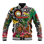 Personalised Rabbitohs NRL Celebrating 50 Years of Naidoc Baseball Jacket NAIDOC Week 2025 Aboriginal