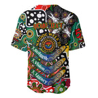 Personalised Rabbitohs NRL Celebrating 50 Years of Naidoc Baseball Jersey NAIDOC Week 2025 Aboriginal