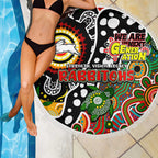 Rabbitohs NRL Celebrating 50 Years of Naidoc Beach Blanket NAIDOC Week 2025 Aboriginal