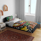Rabbitohs NRL Celebrating 50 Years of Naidoc Bedding Set NAIDOC Week 2025 Aboriginal