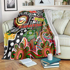 Rabbitohs NRL Celebrating 50 Years of Naidoc Blanket NAIDOC Week 2025 Aboriginal