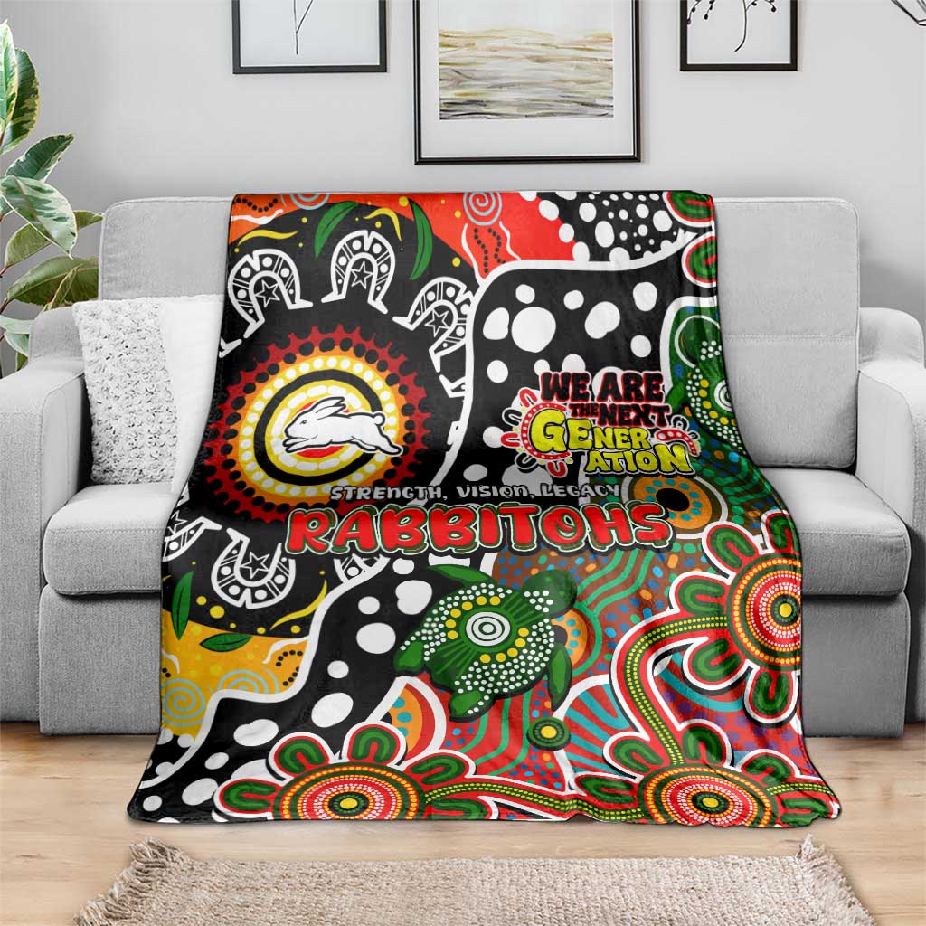Rabbitohs NRL Celebrating 50 Years of Naidoc Blanket NAIDOC Week 2025 Aboriginal