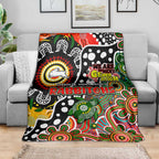 Rabbitohs NRL Celebrating 50 Years of Naidoc Blanket NAIDOC Week 2025 Aboriginal