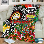 Rabbitohs NRL Celebrating 50 Years of Naidoc Blanket NAIDOC Week 2025 Aboriginal