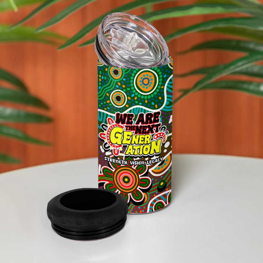 Rabbitohs NRL Celebrating 50 Years of Naidoc 4 in 1 Can Cooler Tumbler NAIDOC Week 2025 Aboriginal