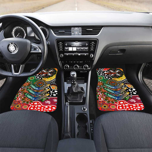 Rabbitohs NRL Celebrating 50 Years of Naidoc Car Mats NAIDOC Week 2025 Aboriginal
