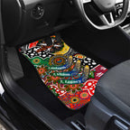 Rabbitohs NRL Celebrating 50 Years of Naidoc Car Mats NAIDOC Week 2025 Aboriginal