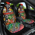 Rabbitohs NRL Celebrating 50 Years of Naidoc Car Seat Cover NAIDOC Week 2025 Aboriginal