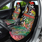 Rabbitohs NRL Celebrating 50 Years of Naidoc Car Seat Cover NAIDOC Week 2025 Aboriginal