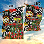 Rabbitohs NRL Celebrating 50 Years of Naidoc Garden Flag NAIDOC Week 2025 Aboriginal