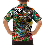 Personalised Rabbitohs NRL Celebrating 50 Years of Naidoc Hawaiian Shirt NAIDOC Week 2025 Aboriginal