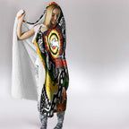 Rabbitohs NRL Celebrating 50 Years of Naidoc Hooded Blanket NAIDOC Week 2025 Aboriginal