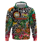 Personalised Rabbitohs NRL Celebrating 50 Years of Naidoc Hoodie NAIDOC Week 2025 Aboriginal