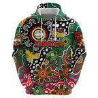 Personalised Rabbitohs NRL Celebrating 50 Years of Naidoc Hoodie NAIDOC Week 2025 Aboriginal