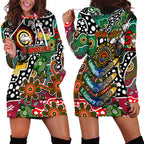 Personalised Rabbitohs NRL Celebrating 50 Years of Naidoc Hoodie Dress NAIDOC Week 2025 Aboriginal