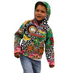 Personalised Rabbitohs NRL Celebrating 50 Years of Naidoc Kid Hoodie NAIDOC Week 2025 Aboriginal