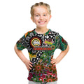 Personalised Rabbitohs NRL Celebrating 50 Years of Naidoc Kid T Shirt NAIDOC Week 2025 Aboriginal