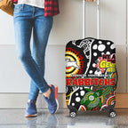 Rabbitohs NRL Celebrating 50 Years of Naidoc Luggage Cover NAIDOC Week 2025 Aboriginal