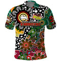 Personalised Rabbitohs NRL Celebrating 50 Years of Naidoc Polo Shirt NAIDOC Week 2025 Aboriginal