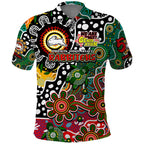 Personalised Rabbitohs NRL Celebrating 50 Years of Naidoc Polo Shirt NAIDOC Week 2025 Aboriginal