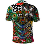 Personalised Rabbitohs NRL Celebrating 50 Years of Naidoc Polo Shirt NAIDOC Week 2025 Aboriginal