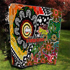 Rabbitohs NRL Celebrating 50 Years of Naidoc Quilt NAIDOC Week 2025 Aboriginal