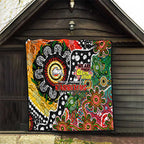 Rabbitohs NRL Celebrating 50 Years of Naidoc Quilt NAIDOC Week 2025 Aboriginal