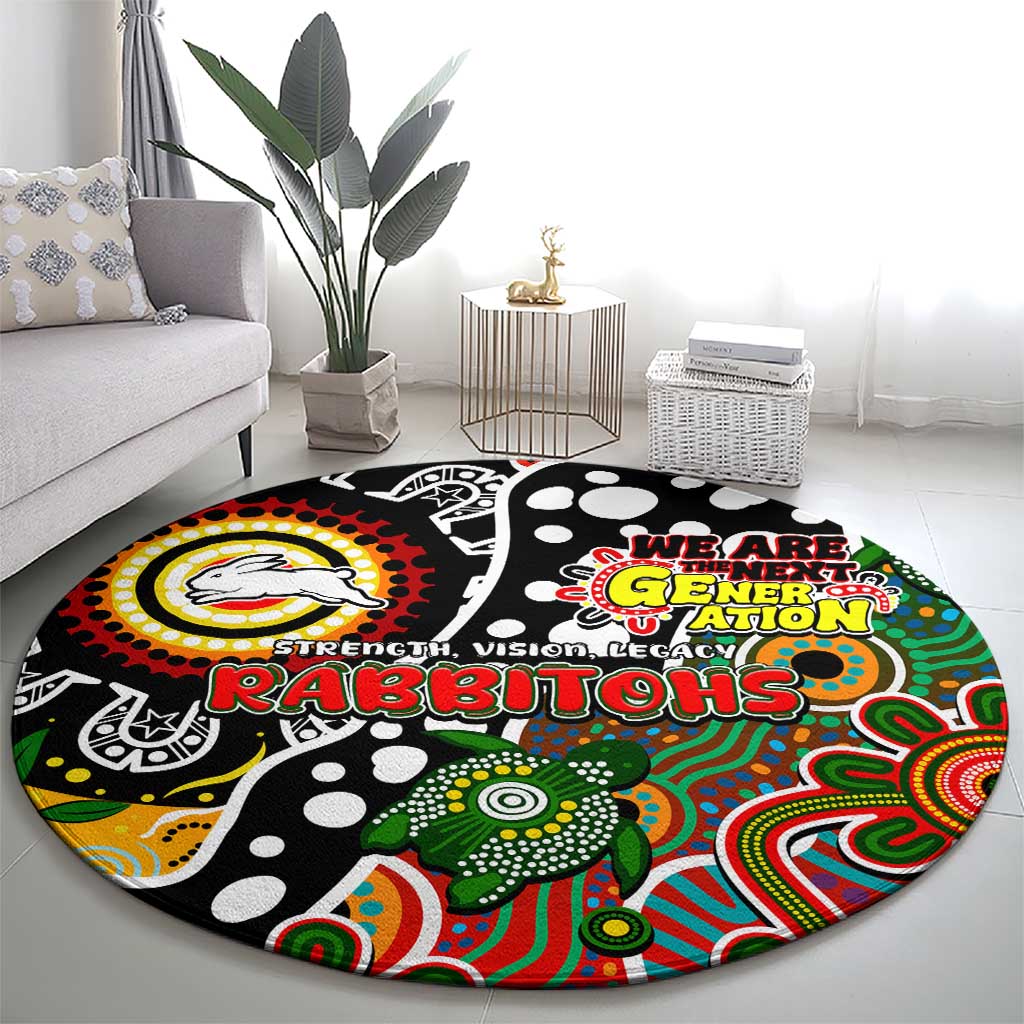Rabbitohs NRL Celebrating 50 Years of Naidoc Round Carpet NAIDOC Week 2025 Aboriginal