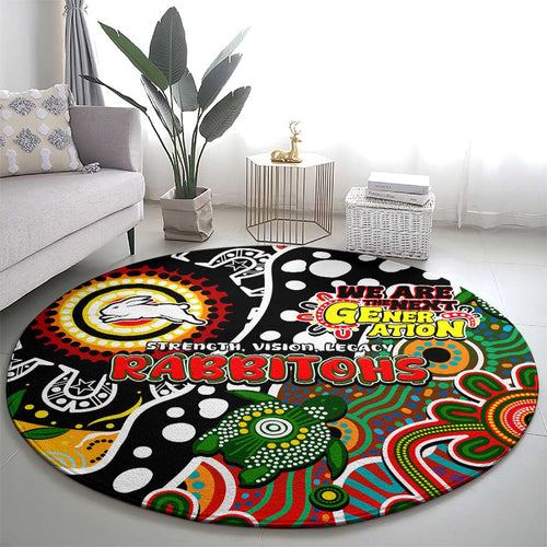 Rabbitohs NRL Celebrating 50 Years of Naidoc Round Carpet NAIDOC Week 2025 Aboriginal
