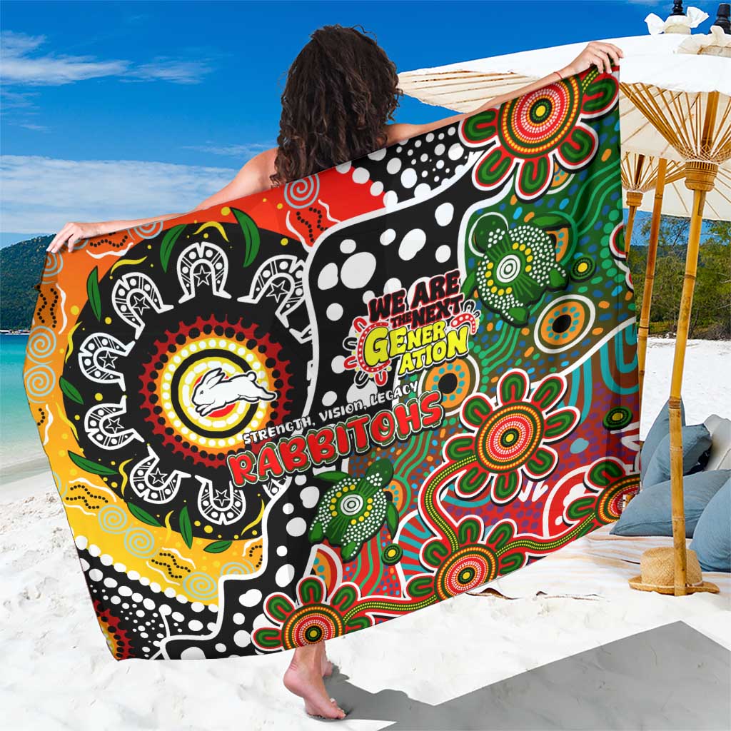 Rabbitohs NRL Celebrating 50 Years of Naidoc Sarong NAIDOC Week 2025 Aboriginal