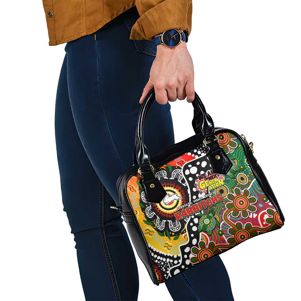 Rabbitohs NRL Celebrating 50 Years of Naidoc Shoulder Handbag NAIDOC Week 2025 Aboriginal