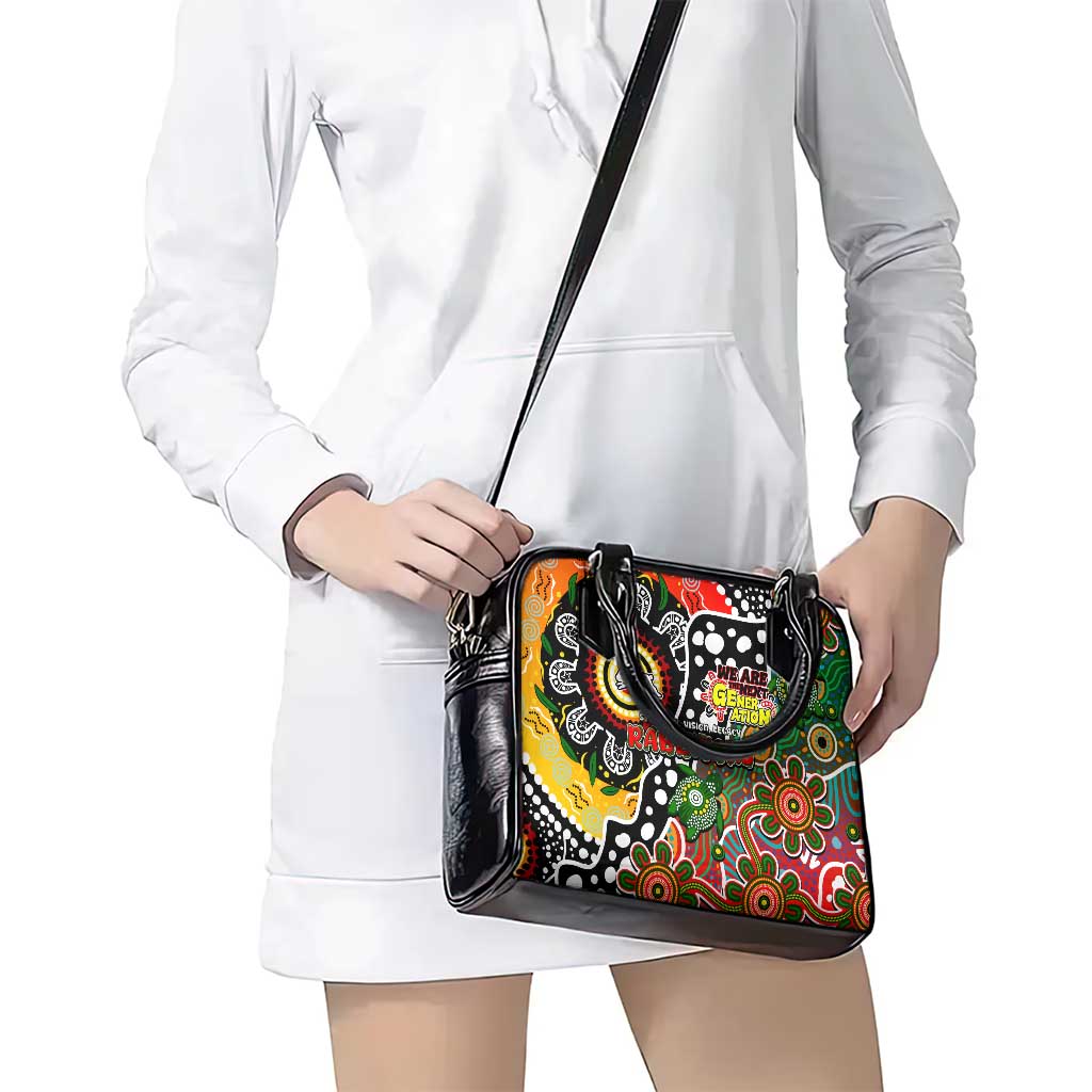 Rabbitohs NRL Celebrating 50 Years of Naidoc Shoulder Handbag NAIDOC Week 2025 Aboriginal