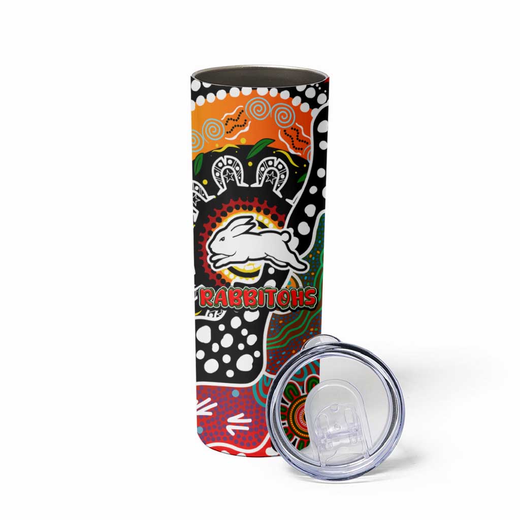 Rabbitohs NRL Celebrating 50 Years of Naidoc Skinny Tumbler NAIDOC Week 2025 Aboriginal